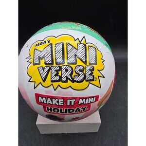 MGAs Mini Verse Make It Mini Holiday Collectibles Ball New Surprise Toy